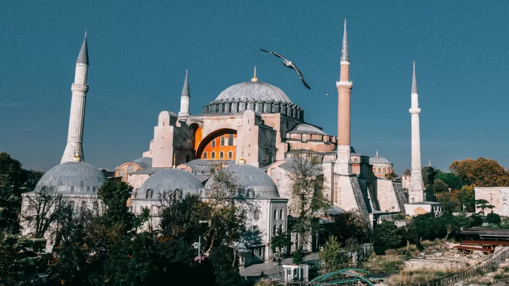 Hagia Sophia in Istanbul.