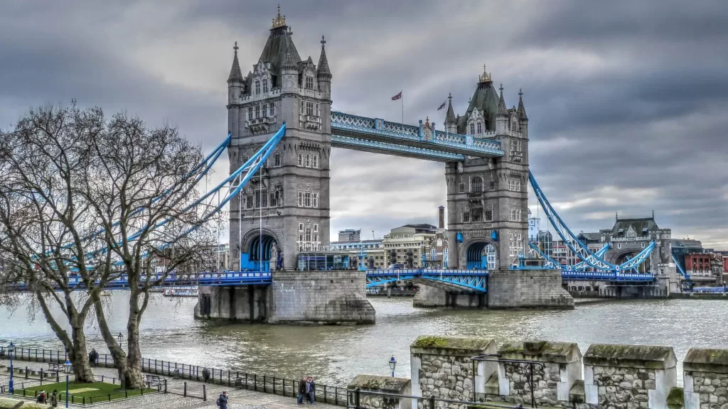 Tower Bridge in London, United Kingdom