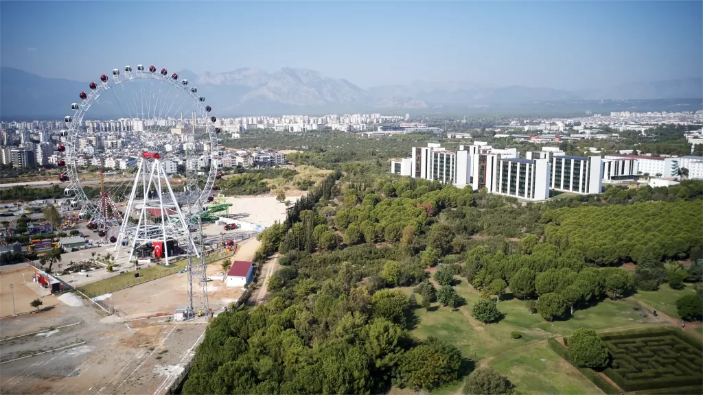 Aerial View of Antalya, Turkey