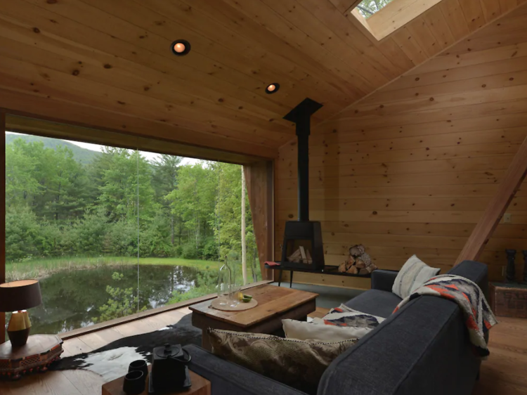 The treehouse on a pond in Willow